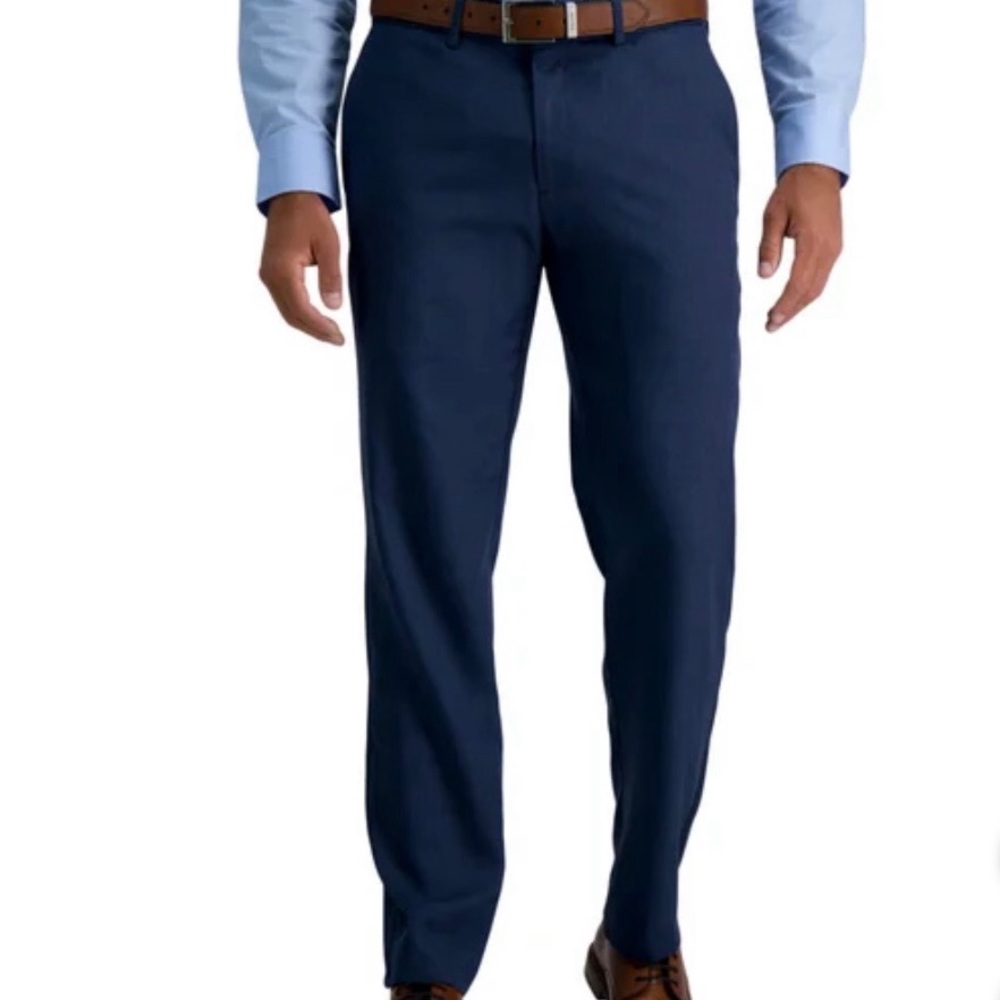 Men's Navy Blue Dress Pants